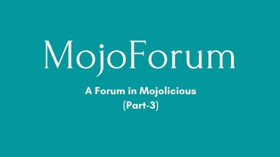 MojoForum - A Forum in Mojolicious (Part-3)